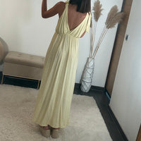 ROBE JAUNE SANDRA - La Petite Somptueuse