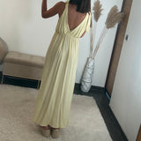 ROBE JAUNE SANDRA - La Petite Somptueuse