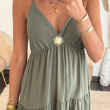 ROBE KAKI SOLEIL - La Petite Somptueuse