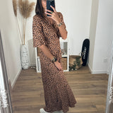 ROBE LEOPARD ARIEL - La Petite Somptueuse