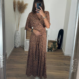 ROBE LEOPARD ARIEL - La Petite Somptueuse