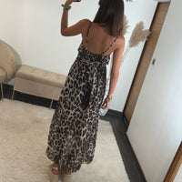 ROBE LEOPARD HANA - La Petite Somptueuse