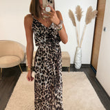 ROBE LEOPARD HANA - La Petite Somptueuse