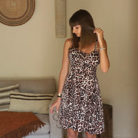 ROBE LEOPARD RANA - La Petite Somptueuse
