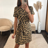 ROBE LEOPARD SUZIE - La Petite Somptueuse
