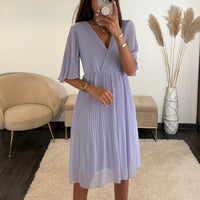 ROBE LILAS HILONA - La Petite Somptueuse