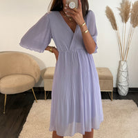 ROBE LILAS HILONA - La Petite Somptueuse