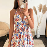 ROBE LONGUE FLEURIE ANITA - La Petite Somptueuse