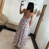 ROBE LONGUE FLEURIE ANITA - La Petite Somptueuse