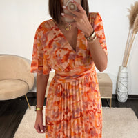 ROBE LONGUE PEACHY KARENE - La Petite Somptueuse