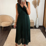 ROBE LONGUE SAPIN AMBRE - La Petite Somptueuse