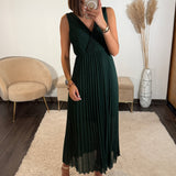 ROBE LONGUE SAPIN AMBRE - La Petite Somptueuse