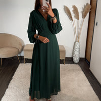 ROBE LONGUE SAPIN MAUD - La Petite Somptueuse