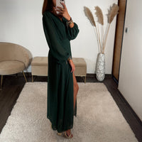 ROBE LONGUE SAPIN MAUD - La Petite Somptueuse