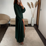 ROBE LONGUE SAPIN MAUD - La Petite Somptueuse