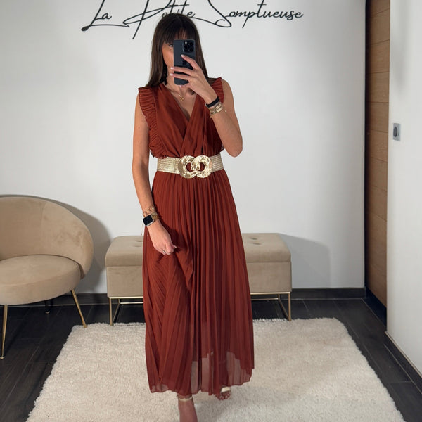 Longue Plissée Quelle Ceinture Pour Robe Longue Robe Longue à