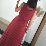 ROBE LONGUE VIEUX ROSE AMBRE - La Petite Somptueuse