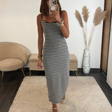 ROBE MARINIERE BLEU LOU - La Petite Somptueuse