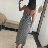 ROBE MARINIERE BLEU LOU - La Petite Somptueuse