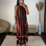 ROBE MARRON SARA - La Petite Somptueuse