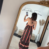 ROBE MARRON SARA - La Petite Somptueuse