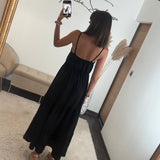 ROBE NOIRE AGATHA - La Petite Somptueuse