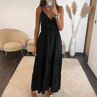 ROBE NOIRE AGATHA - La Petite Somptueuse