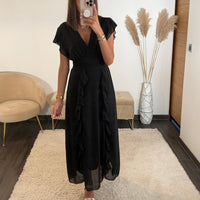 ROBE NOIRE ALICIA - La Petite Somptueuse