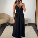 ROBE NOIRE AUDE - La Petite Somptueuse