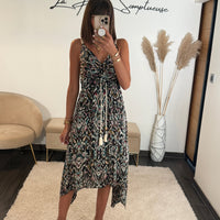 ROBE NOIRE AZIA - La Petite Somptueuse