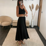 ROBE NOIRE + CEINTURE ERICA - La Petite Somptueuse