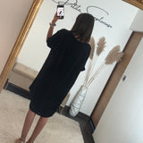 ROBE NOIRE CHARLIZE - La Petite Somptueuse