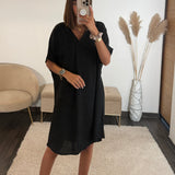 ROBE NOIRE CHARLIZE - La Petite Somptueuse