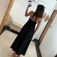 ROBE NOIRE CORRINA - La Petite Somptueuse