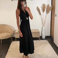 ROBE NOIRE CORRINA - La Petite Somptueuse
