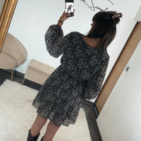 ROBE NOIRE EMILIE - La Petite Somptueuse