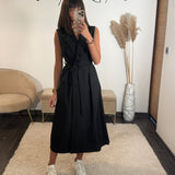 ROBE NOIRE HELENA - La Petite Somptueuse