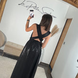 ROBE NOIRE ISABELLA - La Petite Somptueuse