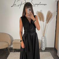 ROBE NOIRE ISABELLA - La Petite Somptueuse