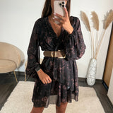 ROBE NOIRE ROSIE - La Petite Somptueuse