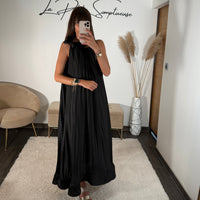 ROBE NOIRE URIA - La Petite Somptueuse