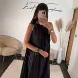 ROBE NOIRE URIA - La Petite Somptueuse