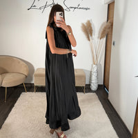 ROBE NOIRE URIA - La Petite Somptueuse