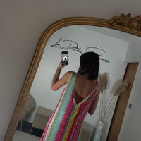 ROBE RAYE ROSE DOLLY - La Petite Somptueuse