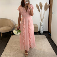 ROBE ROSE ALICIA - La Petite Somptueuse
