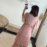 ROBE ROSE APPOLINE - La Petite Somptueuse