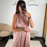 ROBE ROSE CLAIR ALINA - La Petite Somptueuse