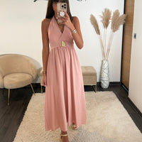 ROBE ROSE CORRINA - La Petite Somptueuse