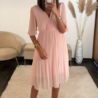 ROBE ROSE HILONA - La Petite Somptueuse