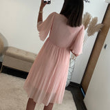 ROBE ROSE HILONA - La Petite Somptueuse